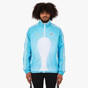 adidas Originals x NTS Radio Track Top Bliss Blue / Sky Blue - White