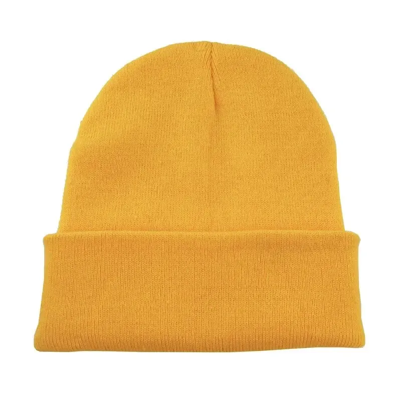 Adventure Time Adult Embroidery Knitted Hats Cartoon Anime Headgear Autumn Cap Winter Hat Student Bonnet Christmas Birthday Gift