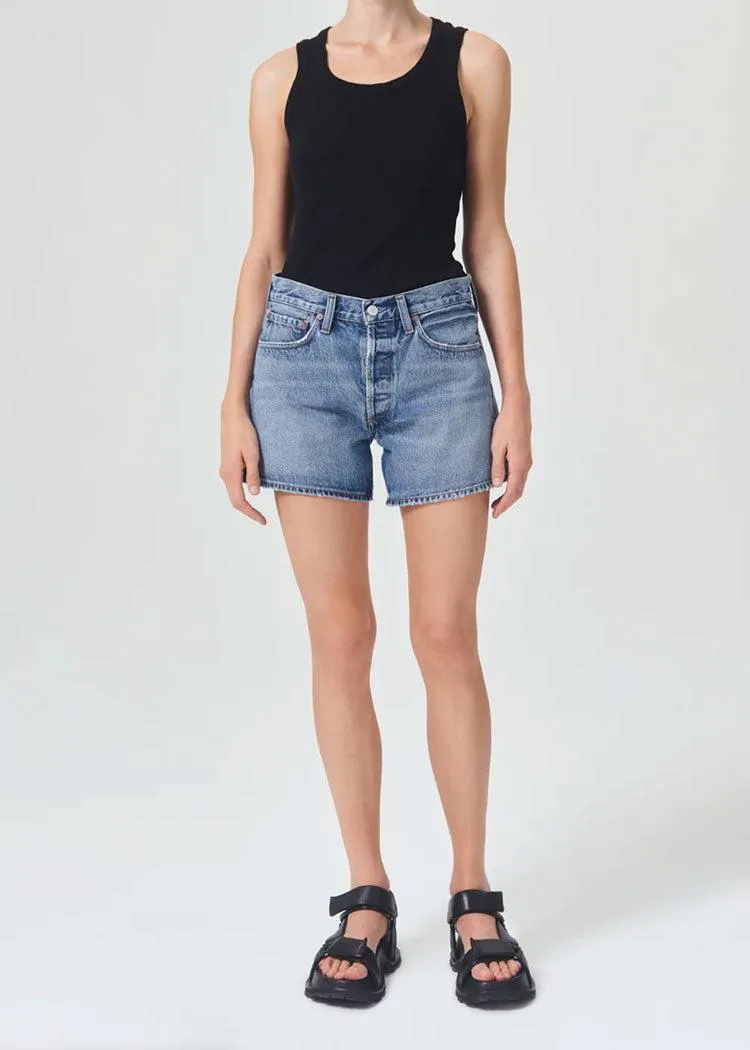 Agolde Parker Long Denim Shorts - Occurence ***FINAL SALE***