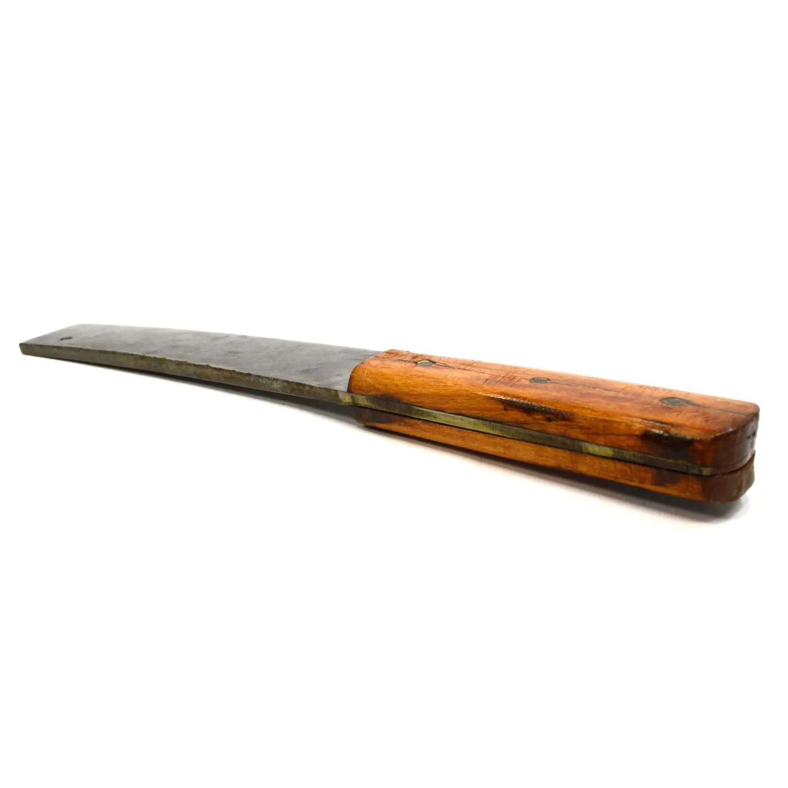 Antique BUTCHER'S KNIFE by A.F. BANNISTER & CO of NEWARK NJ c.19th CUTLERY Rare!