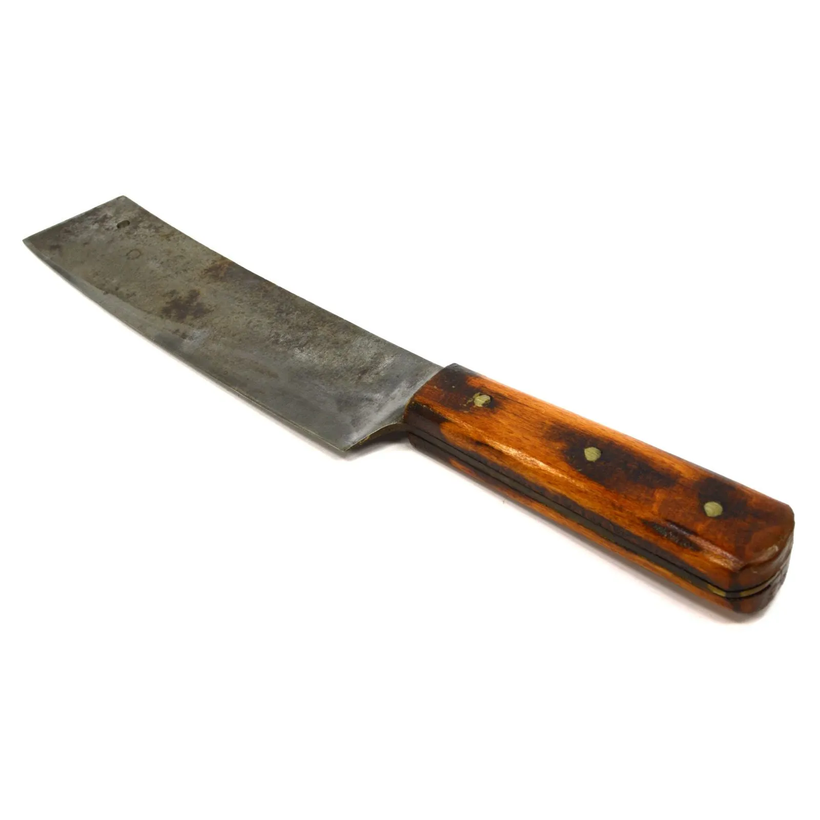 Antique BUTCHER'S KNIFE by A.F. BANNISTER & CO of NEWARK NJ c.19th CUTLERY Rare!
