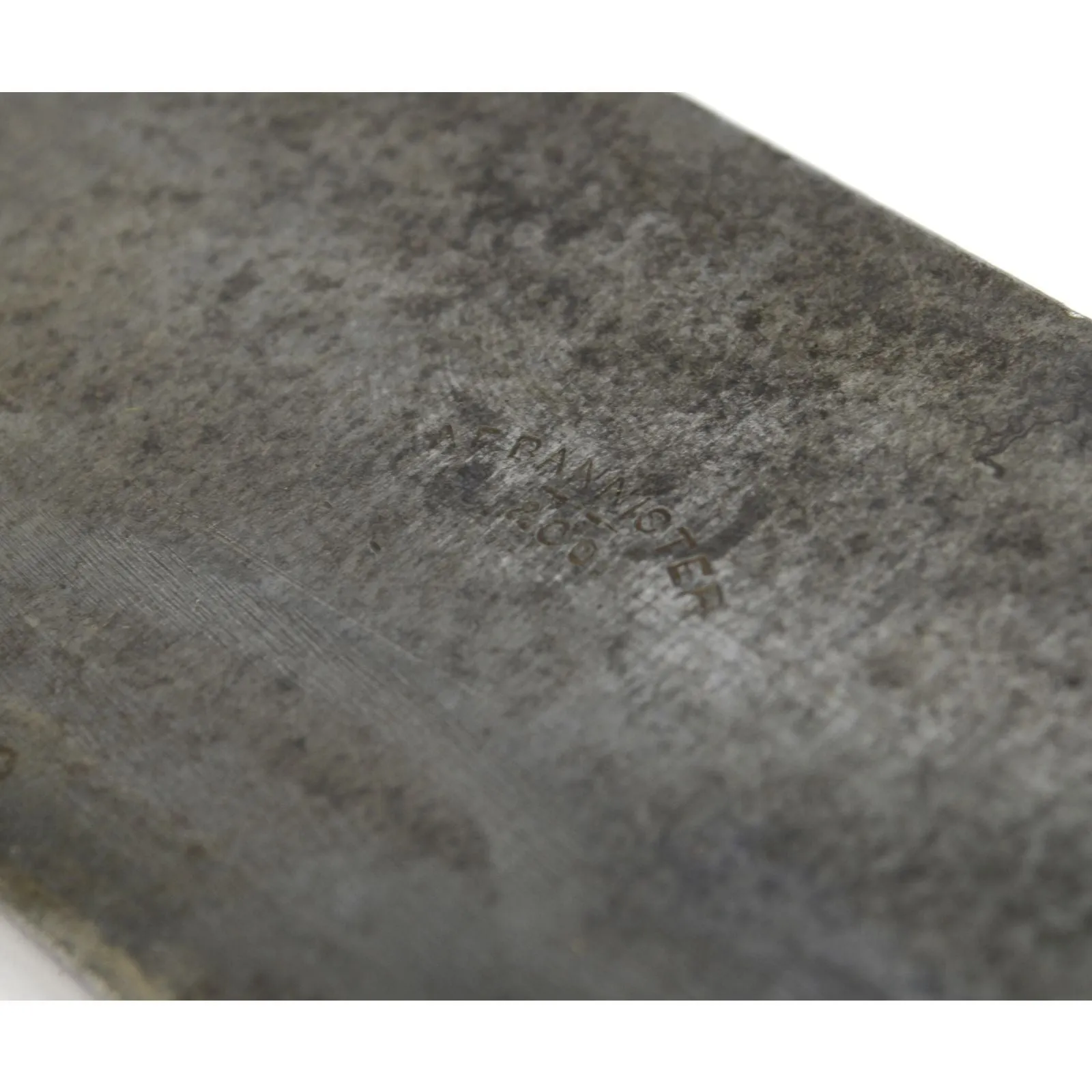 Antique BUTCHER'S KNIFE by A.F. BANNISTER & CO of NEWARK NJ c.19th CUTLERY Rare!