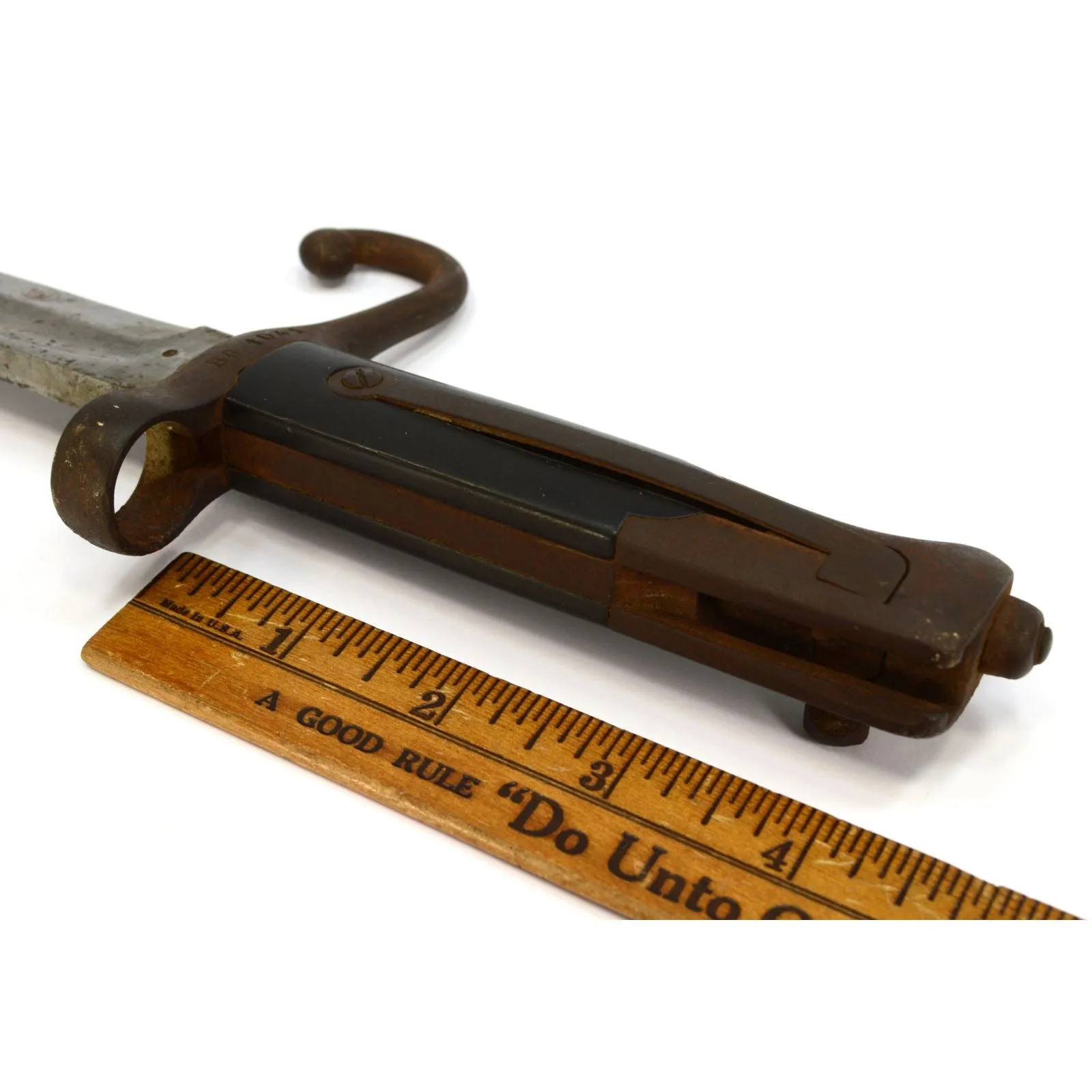 Antique TORINO M1871 SWORD BAYONET for VETTERLI-VITALI RIFLES Italian "BG 1041"