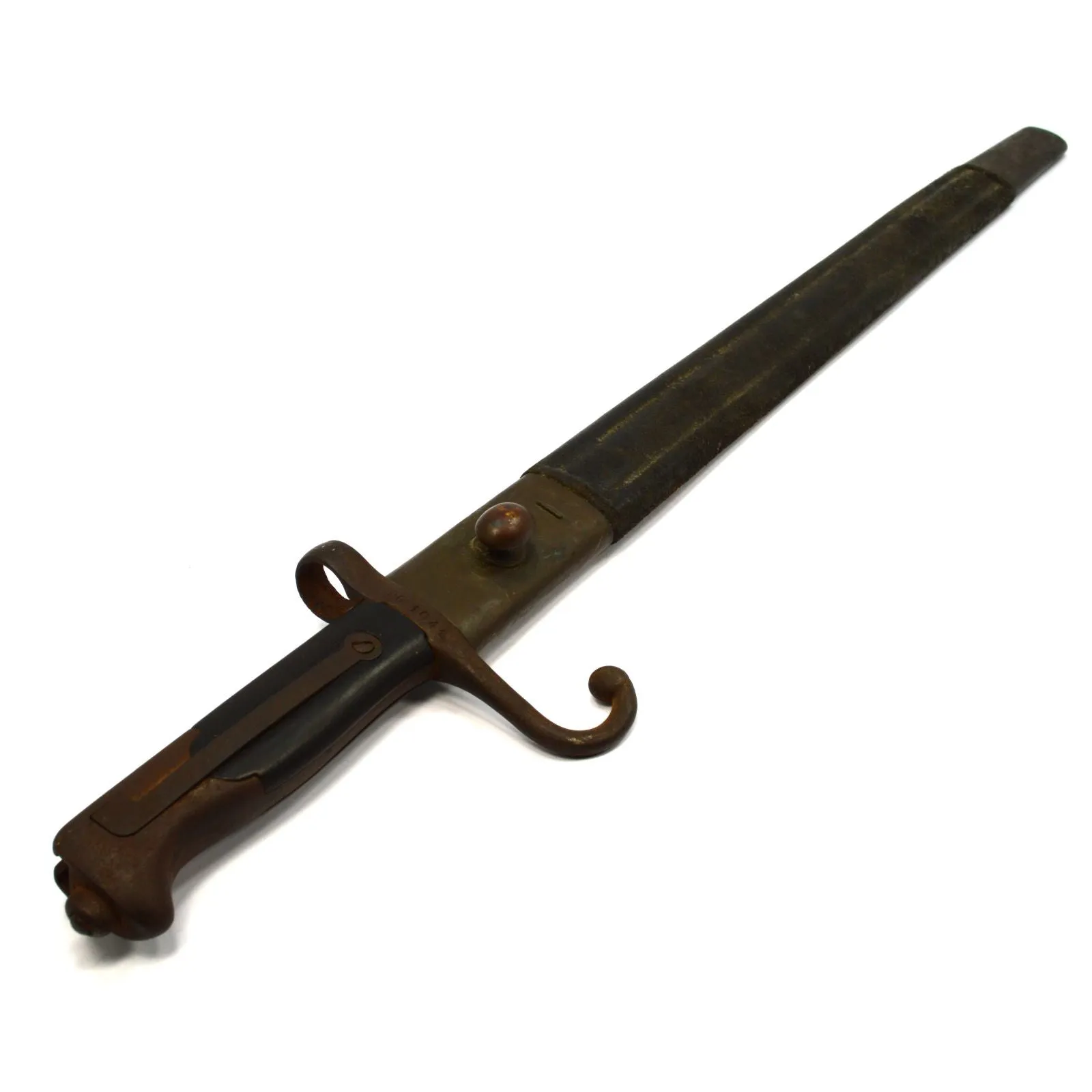 Antique TORINO M1871 SWORD BAYONET for VETTERLI-VITALI RIFLES Italian "BG 1041"