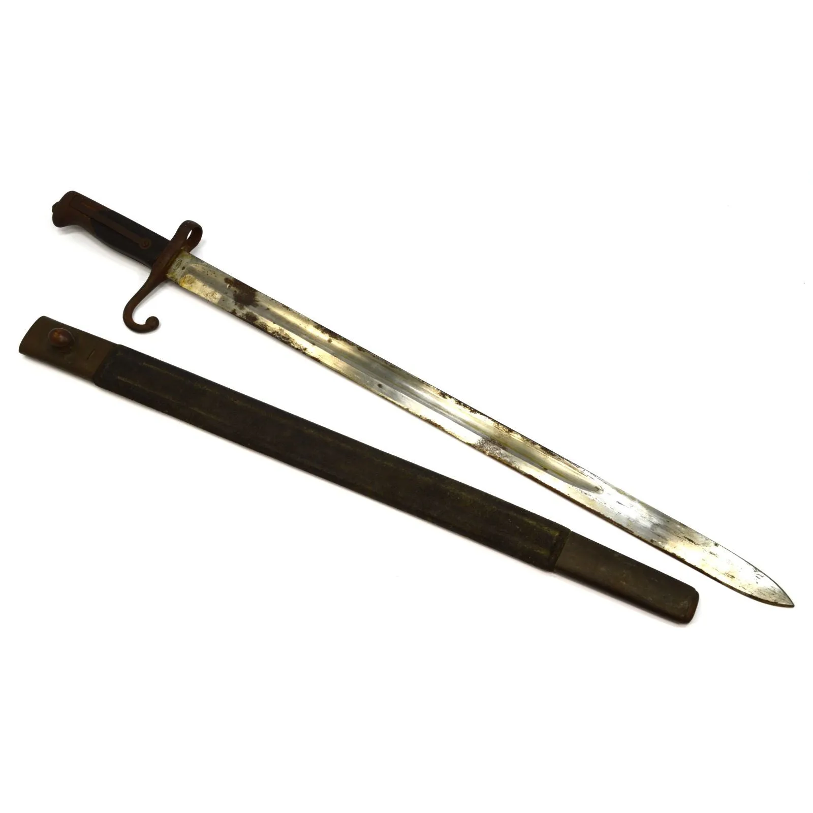 Antique TORINO M1871 SWORD BAYONET for VETTERLI-VITALI RIFLES Italian "BG 1041"