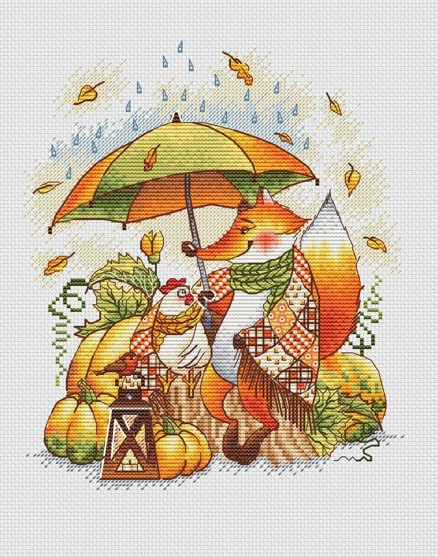 Autumn Gatherings - PDF Cross Stitch Pattern