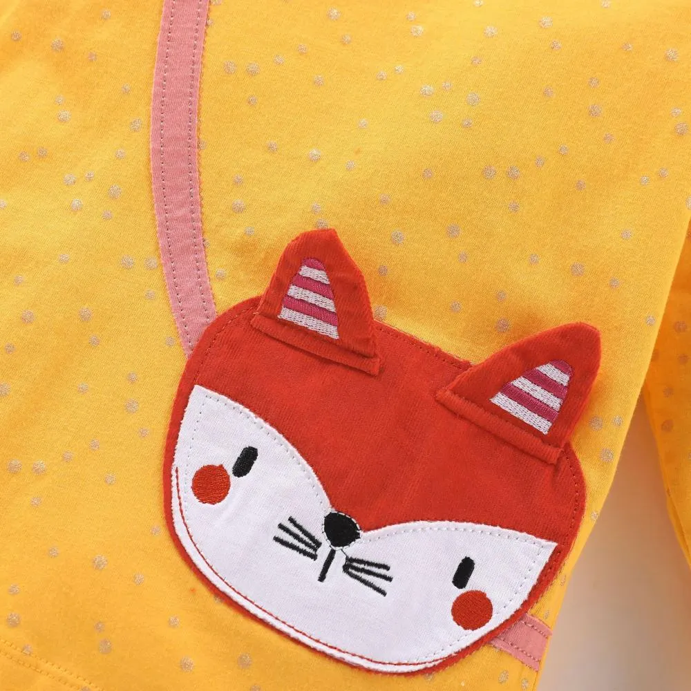 Autumn Toddler Girls Long Sleeve T-Shirt Cartoon Pattern Pullover Wholesale Girls Clothes