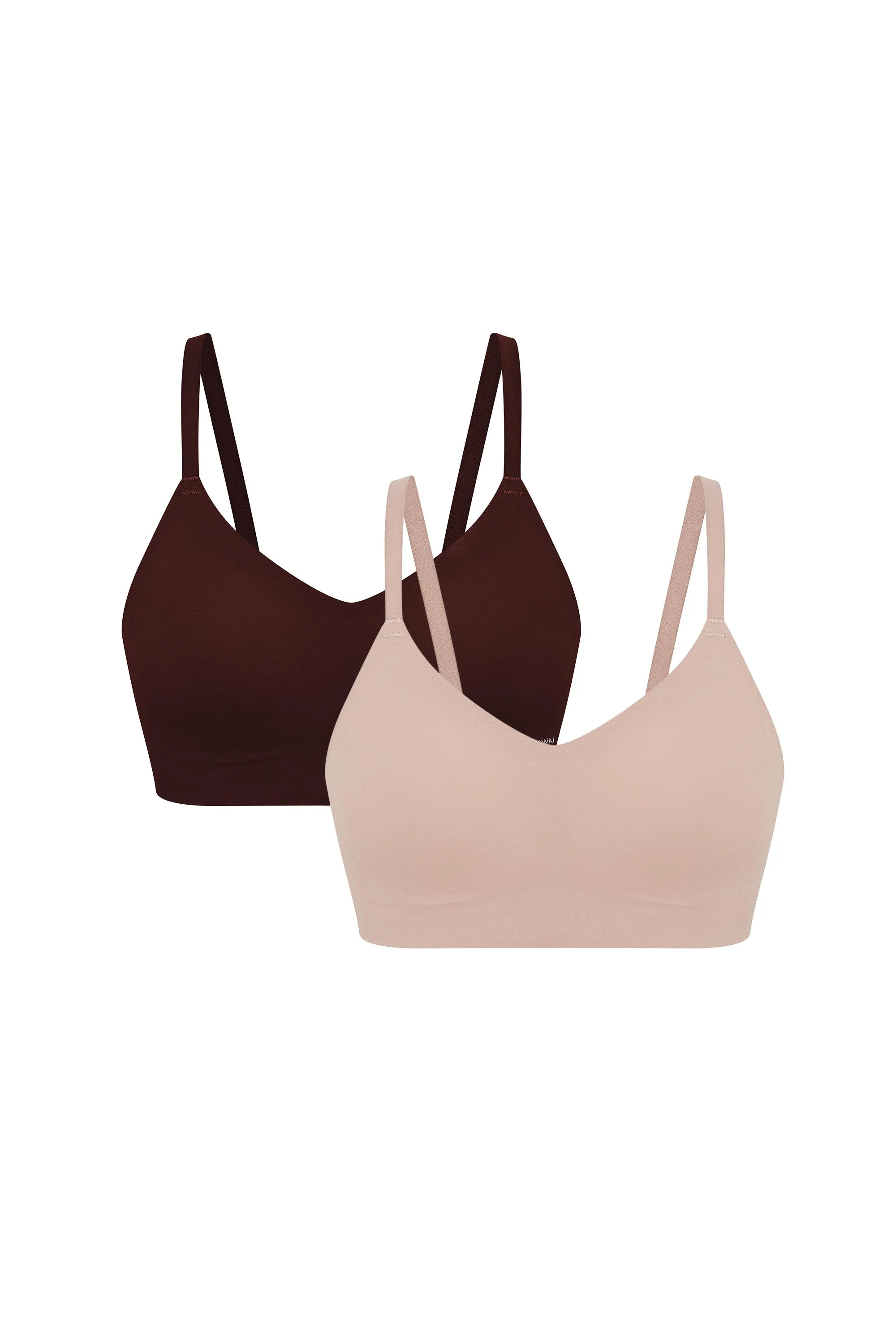 Barely Zero Fixed Cup Clasp Bra Bundle
