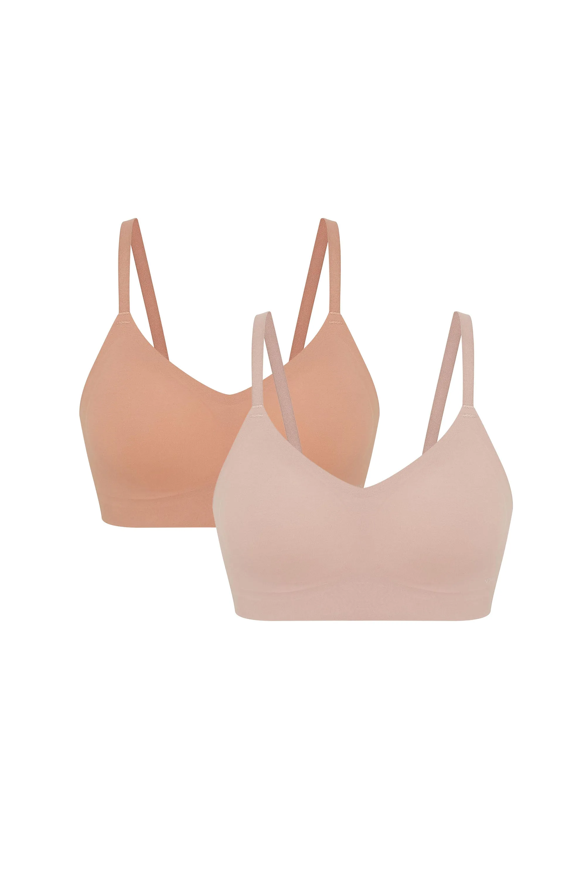 Barely Zero Fixed Cup Clasp Bra Bundle