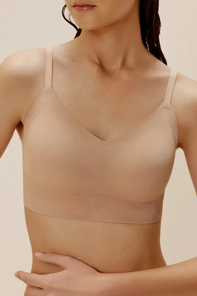 Barely Zero Fixed Cup Clasp Bra Bundle