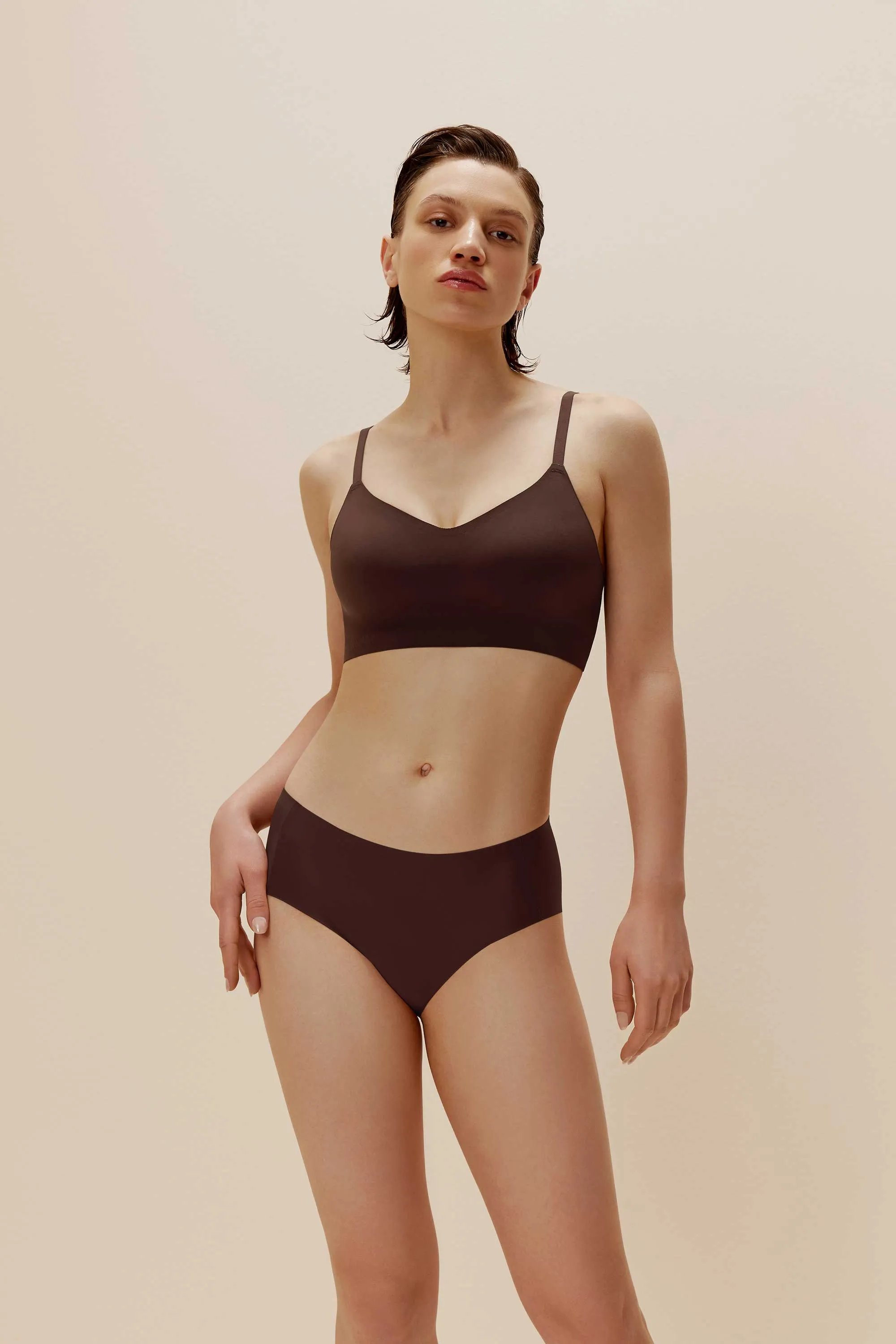 Barely Zero Fixed Cup Clasp Bra Bundle