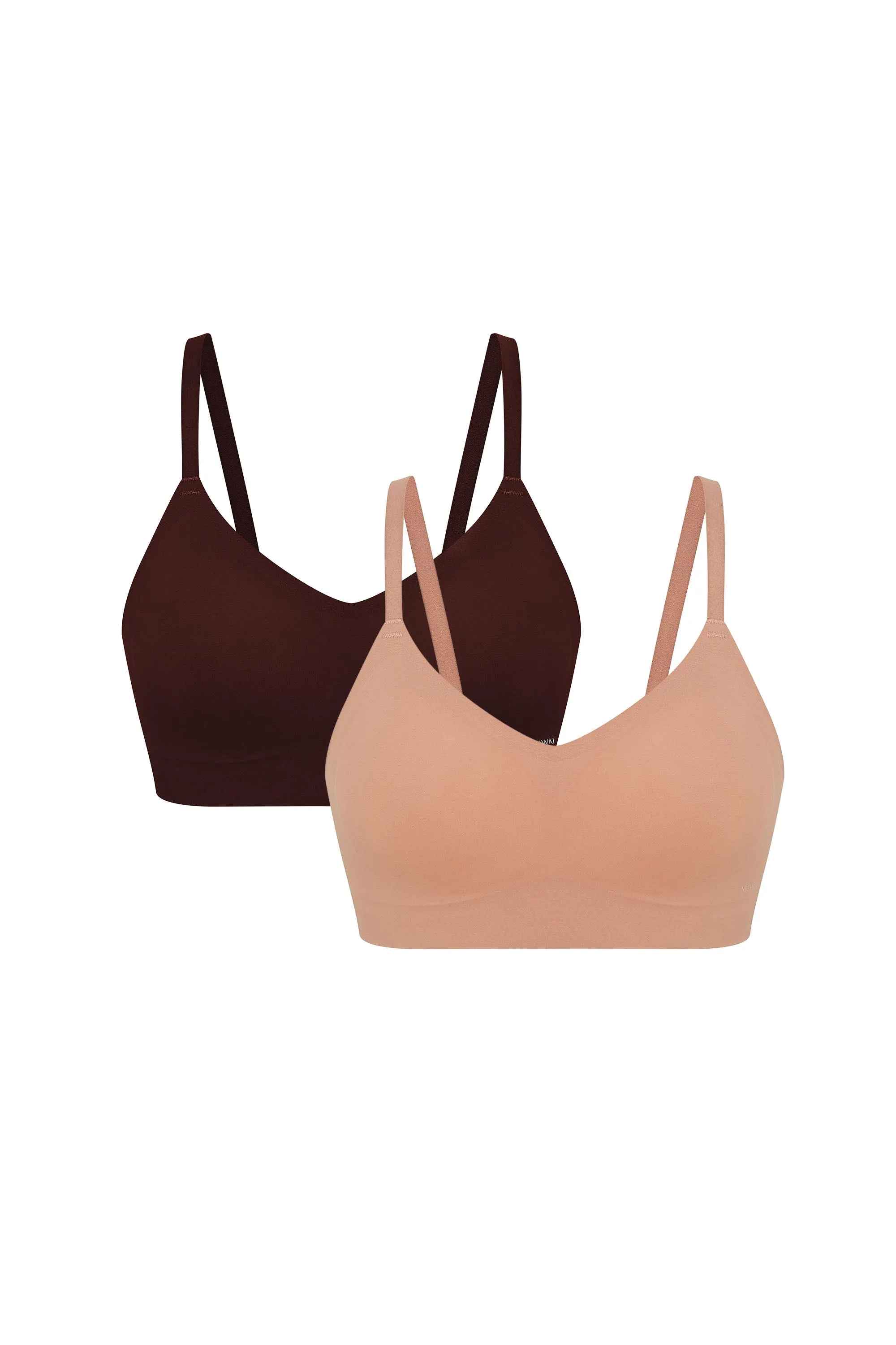 Barely Zero Fixed Cup Clasp Bra Bundle