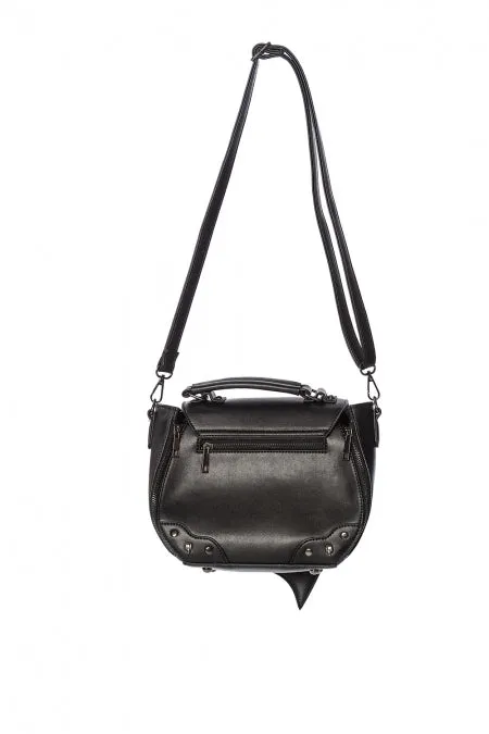 Bat Gwendolyn Bag in Black by Banned