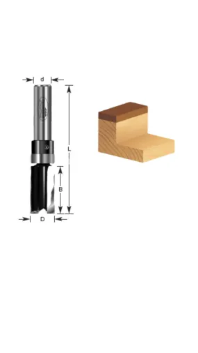 Carbide Tipped Flush Trim Plunge 1-1/8 #120-28