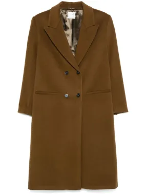 CASHMERE BLEND DOUBLE-BREASTED COAT