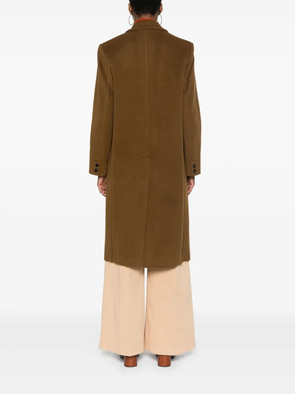CASHMERE BLEND DOUBLE-BREASTED COAT