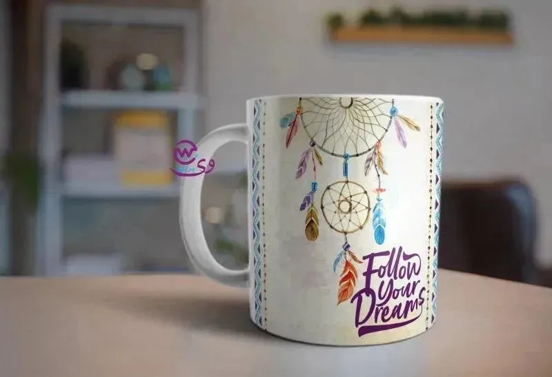 Custom Mugs-Ordinary- Dreams Catchers