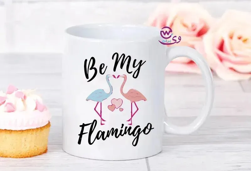Custom Mugs-Ordinary -Flamingos