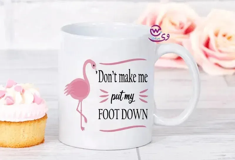 Custom Mugs-Ordinary -Flamingos