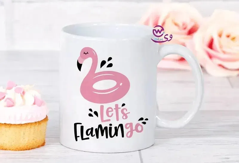 Custom Mugs-Ordinary -Flamingos