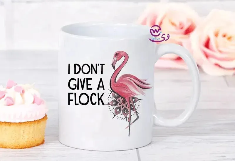 Custom Mugs-Ordinary -Flamingos