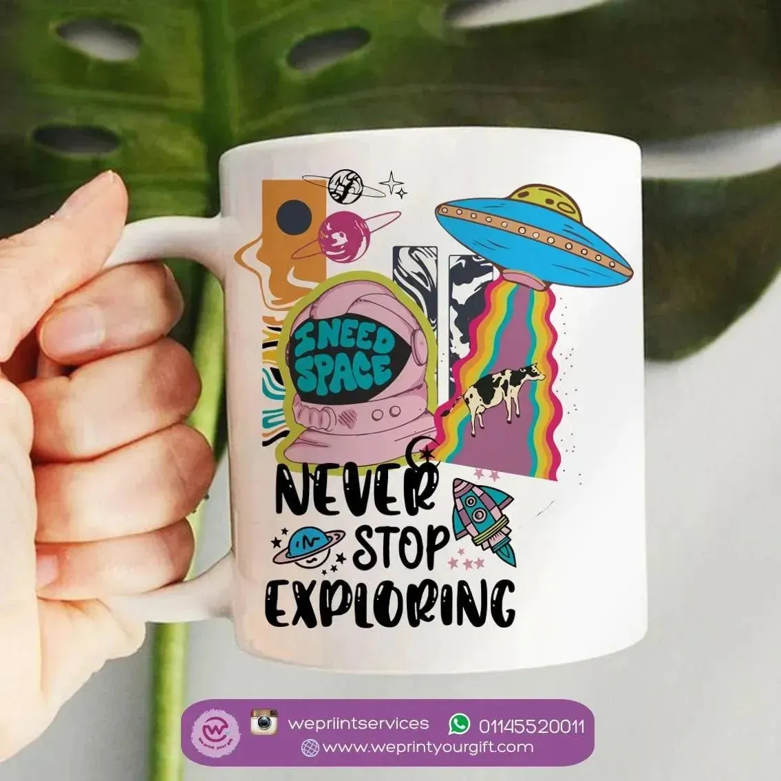 Custom Mugs-Ordinary - Space