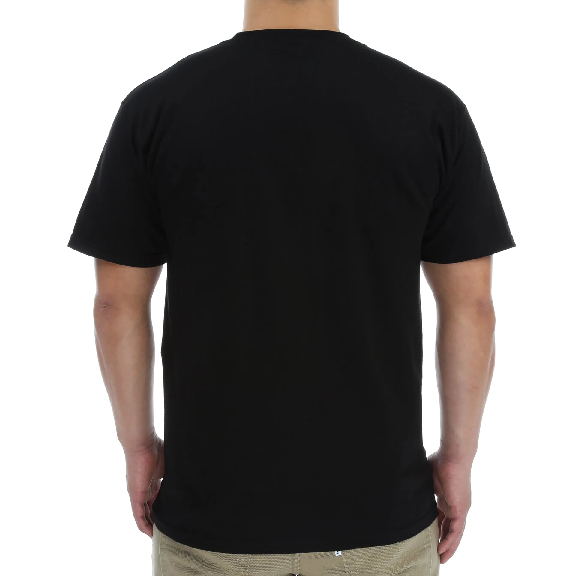 Diamond Scattered Box Logo Tee - Black
