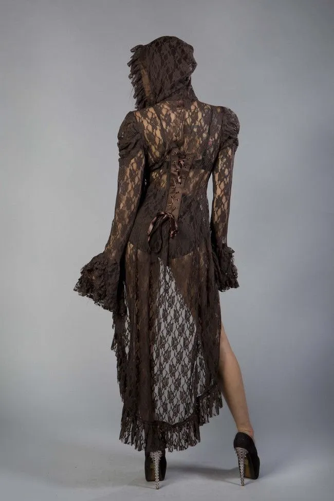 Dorothy Hooded Jacket In Lace