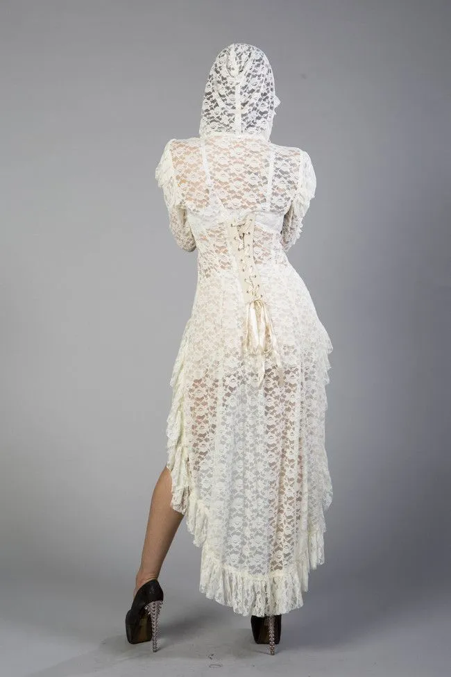 Dorothy Hooded Jacket In Lace