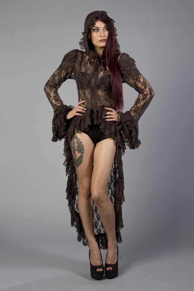 Dorothy Hooded Jacket In Lace