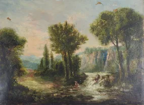 Dutch School Landscape After Hobbema
