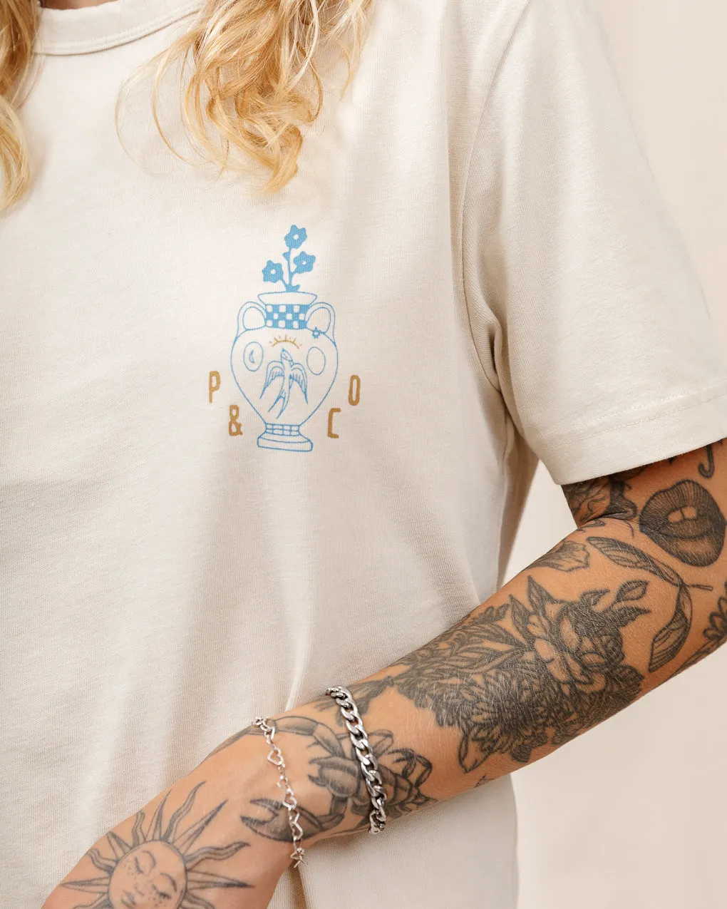 Forget It All T-Shirt - Bone