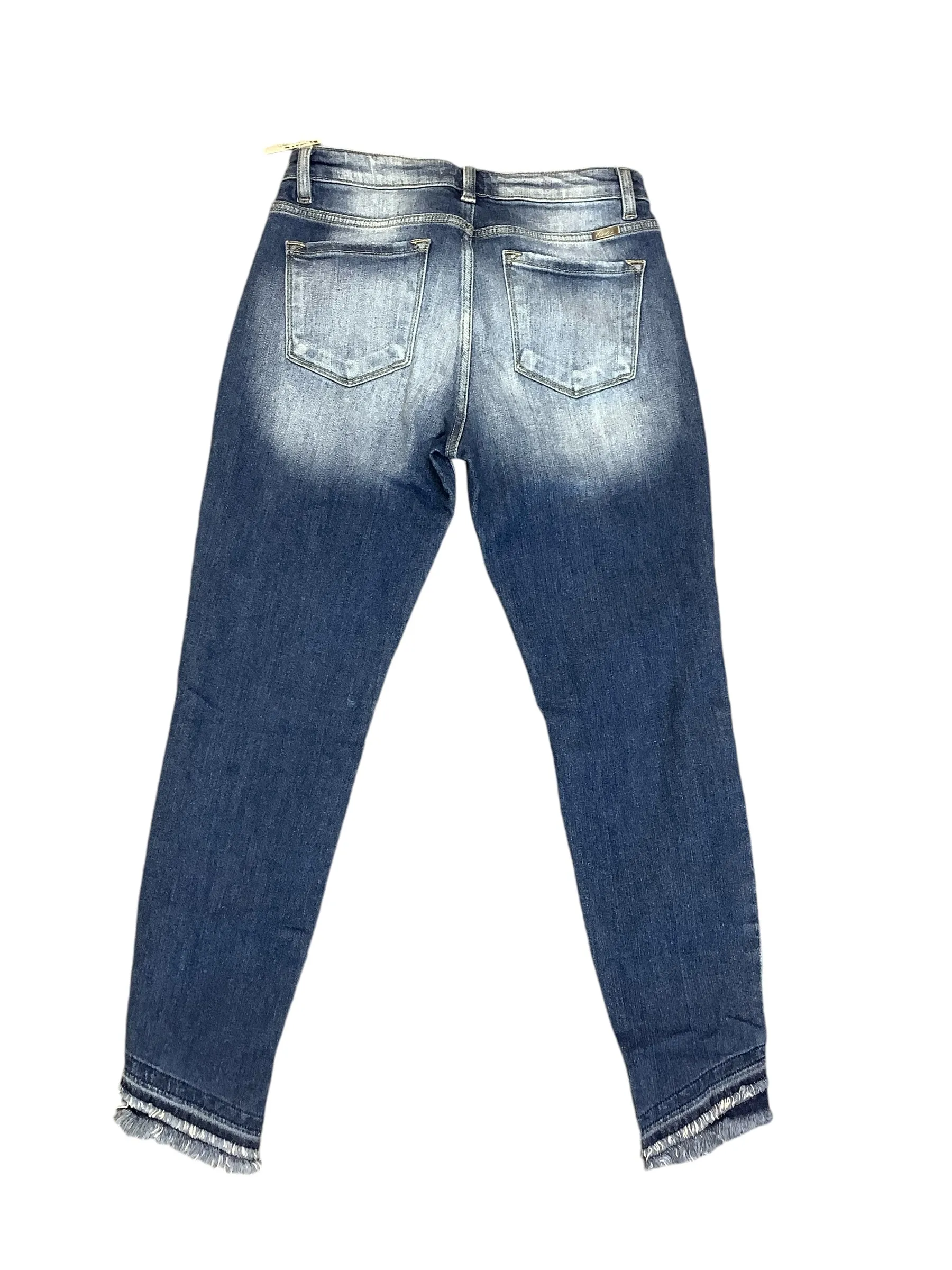 Jeans Skinny By Kancan In Blue Denim, Size: 10