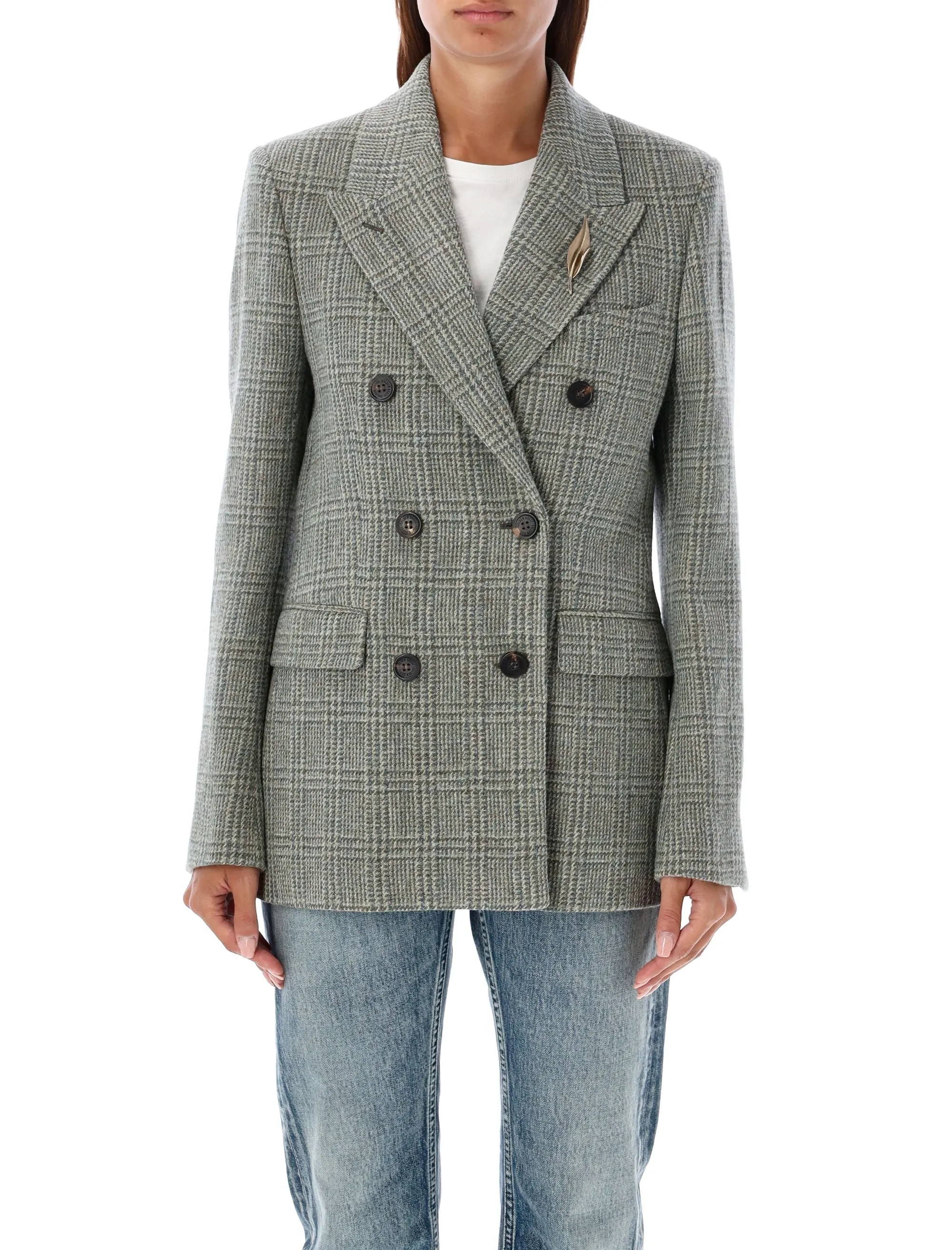 KALAMATA CHECK BLAZER