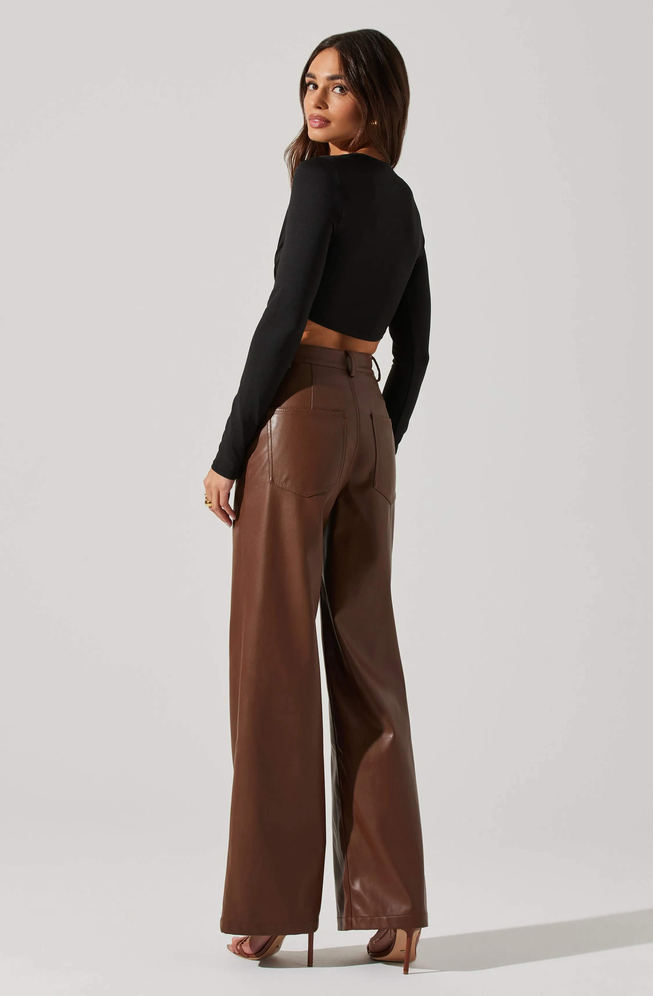 Kiara O-Ring Cutout Long Sleeve Bodysuit