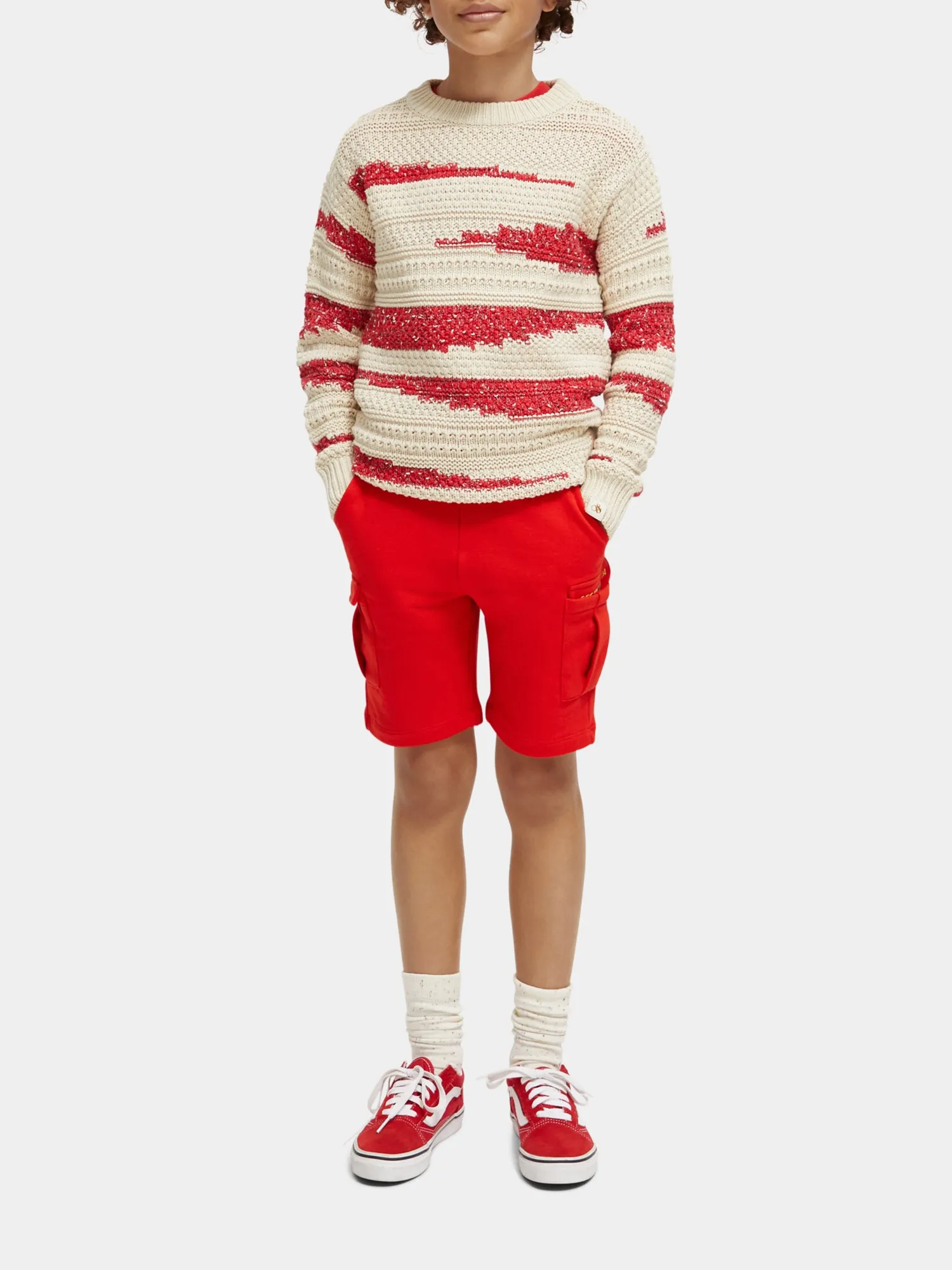 Kids - Cargo sweatshorts