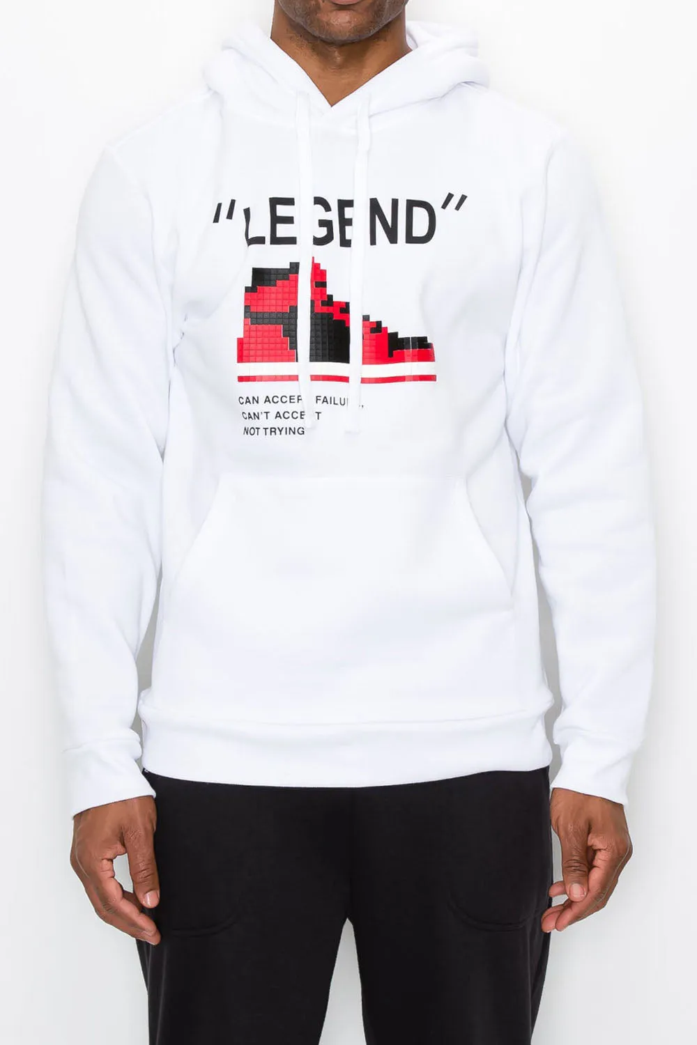 Legend Pixel Shoe Fleece Hoodie