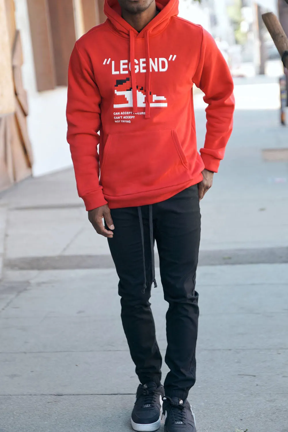 Legend Pixel Shoe Fleece Hoodie
