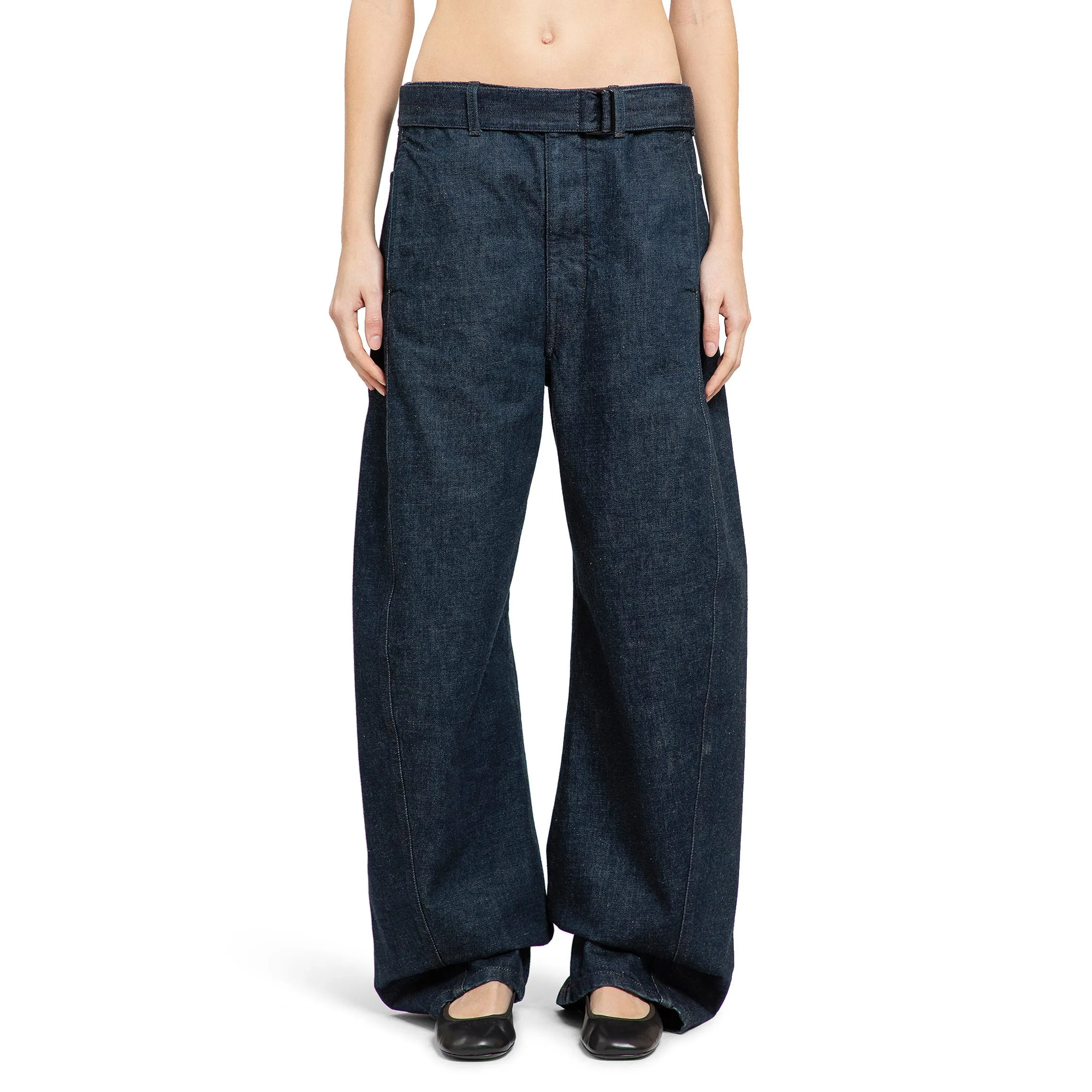 LEMAIRE WOMAN BLUE JEANS