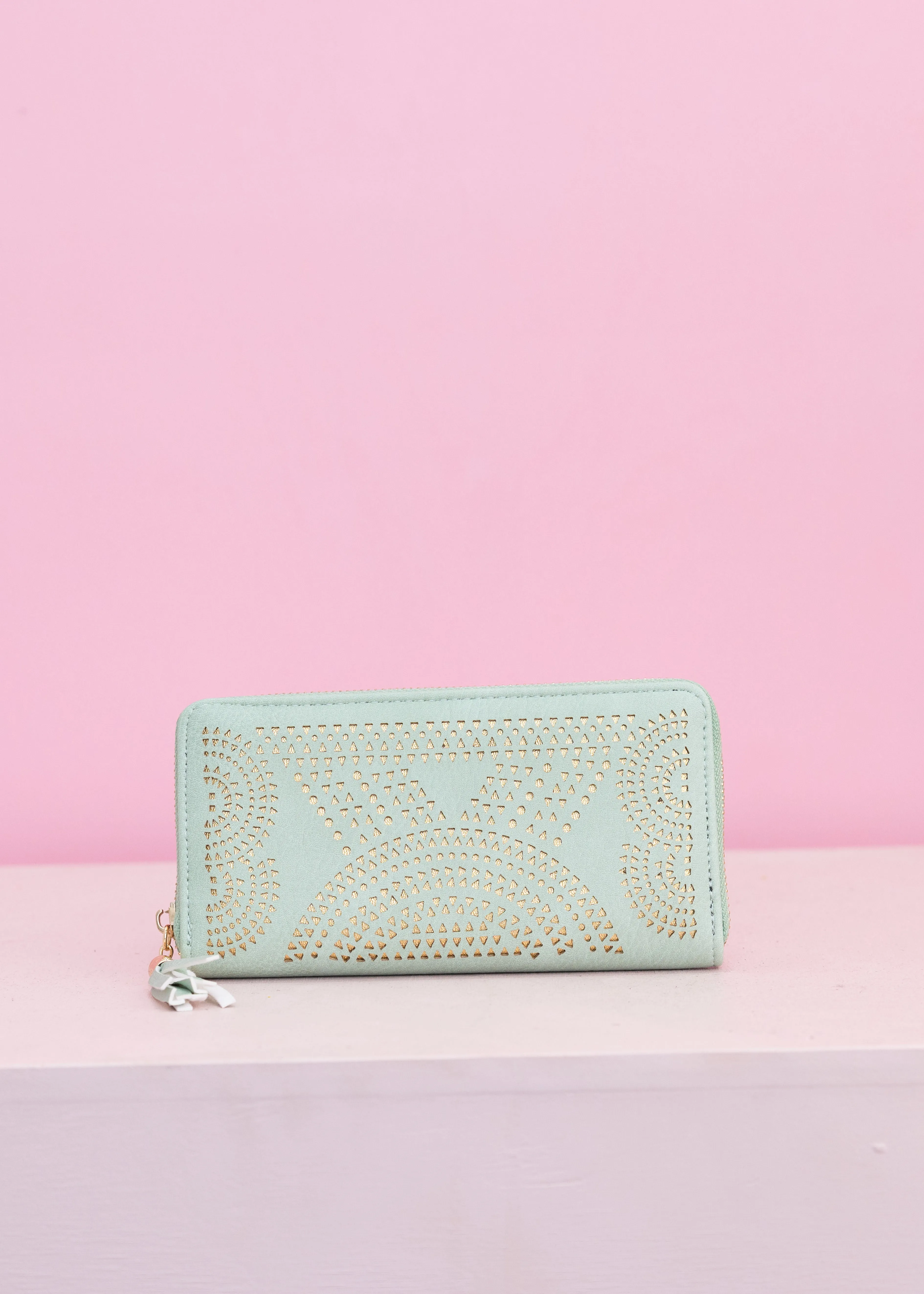 Lola Wallet in Mint