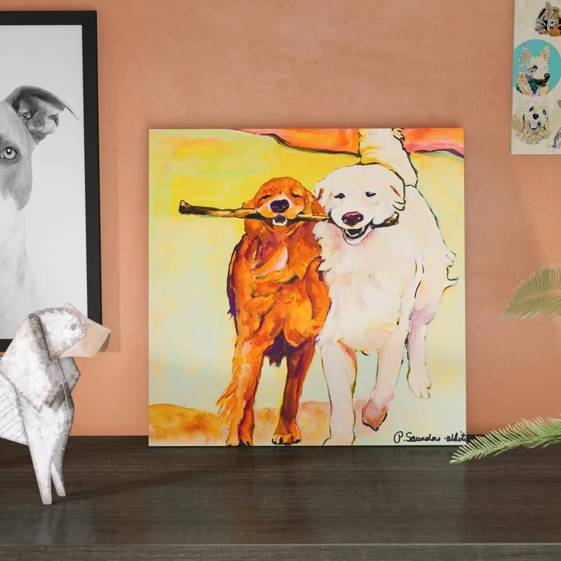 Medomcape Wrapped Square Animals Canvas Painting