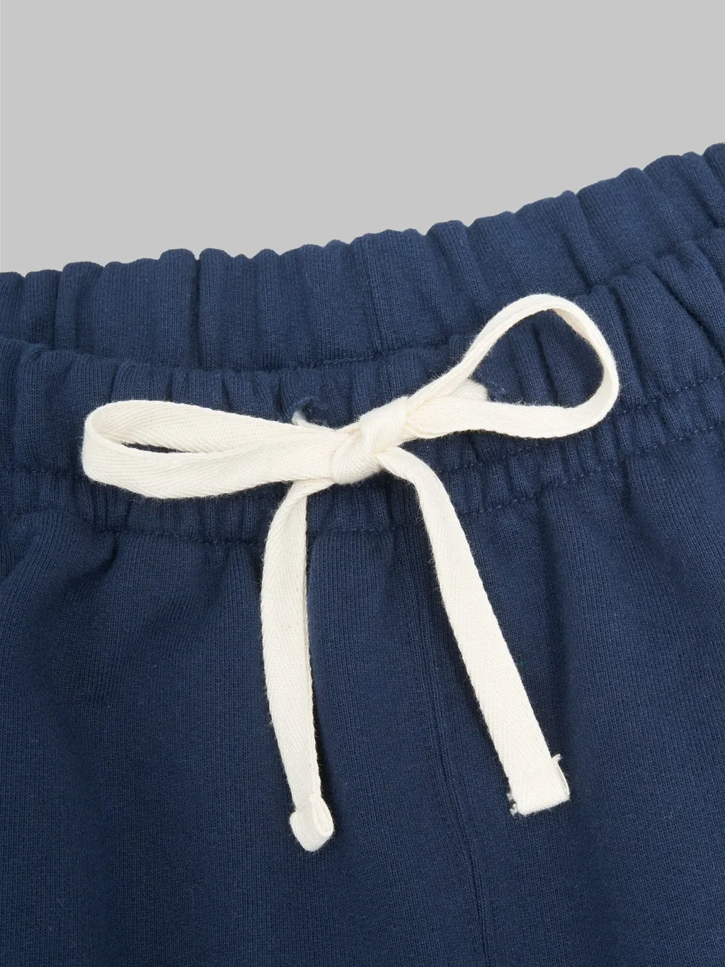Merz b. Schwanen 356 12oz Loopwheeled Classic Fit Sweat Shorts Ink Blue