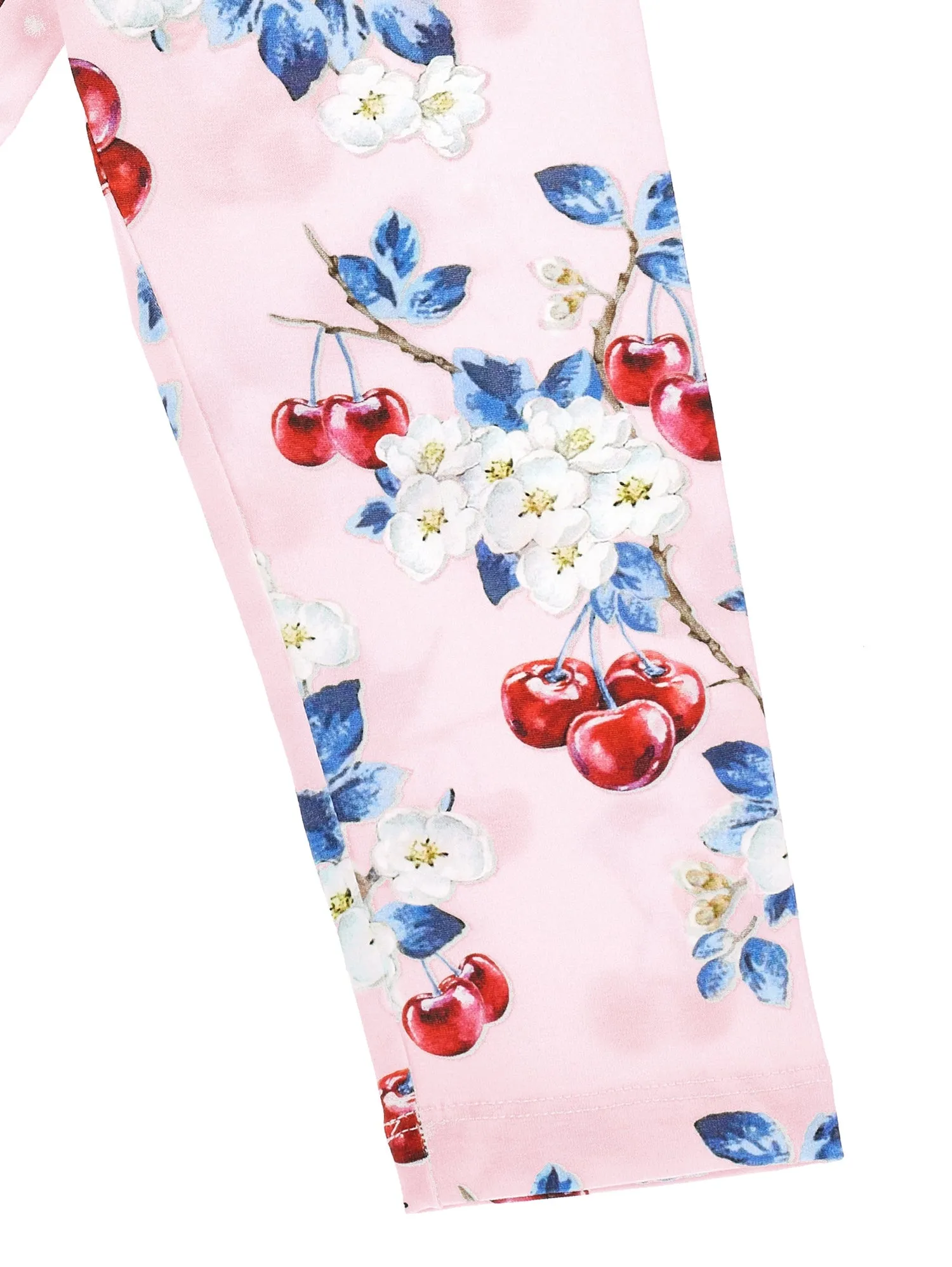 Monnalisa - Pink Cherry Tinkerbell Legging Set