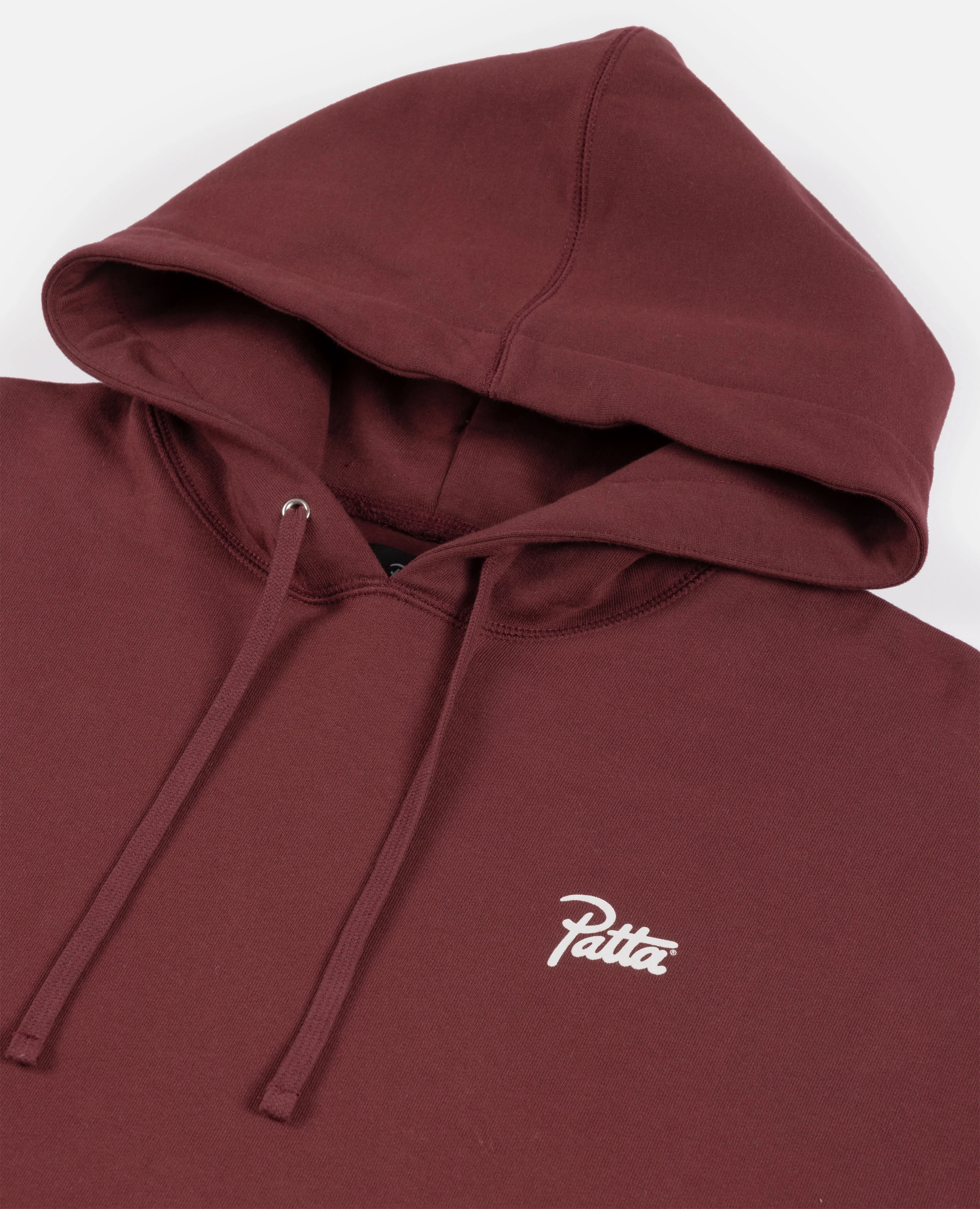 Patta Basic Hooded Sweater (Tawny Port)