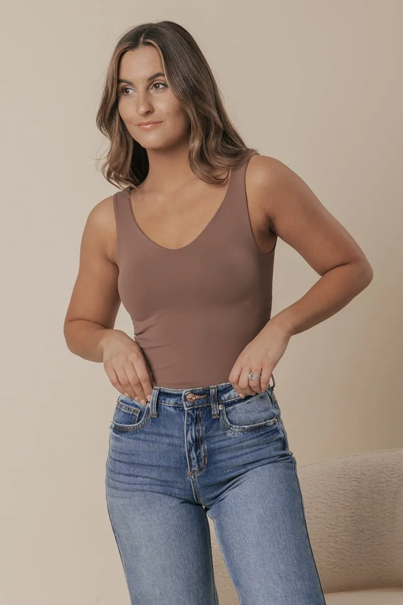 Perfect Seamless Double Layered Bodysuit