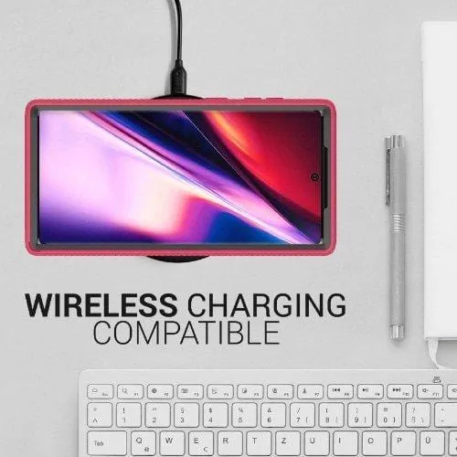 Protection Series Case with Built-in Screen Protector - Samsung Galaxy Note 10  and Note 10 5G (2019) - Rose Gold