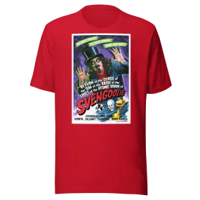 "The Horror of Svengoolie Poster" Svengoolie® T-Shirt by Bill Morrison (2022 Series)
