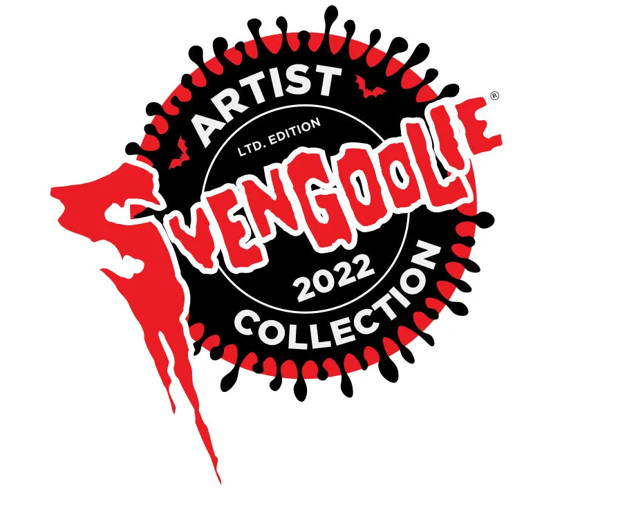 "The Horror of Svengoolie Poster" Svengoolie® T-Shirt by Bill Morrison (2022 Series)