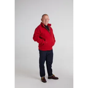 Real Hoxton - Men's Cherry Red - Harrington Jacket