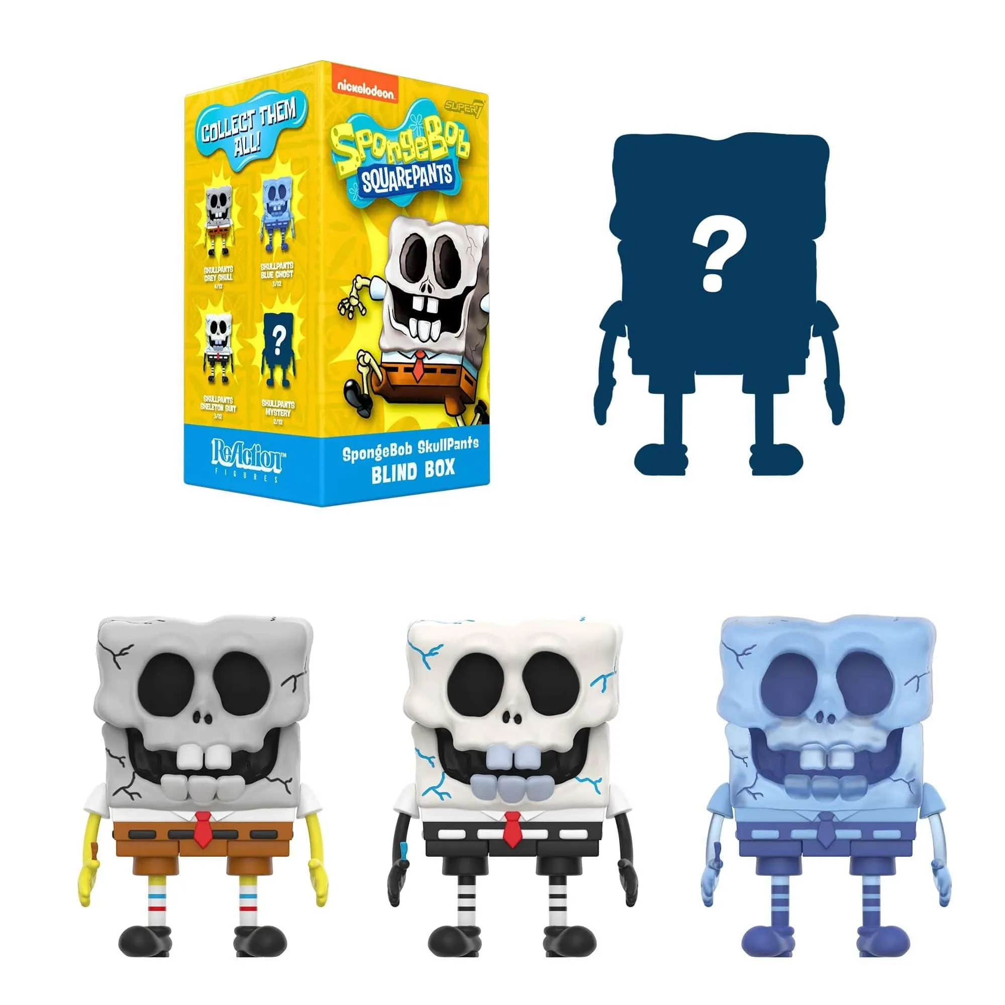 Spongebob Squarepants Sealed Case Blind Box Wave 01 by Super7